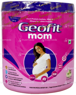 Geofit Mom Vanilla Flavour Powder 250Gm